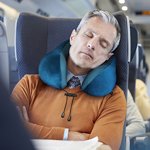 Cuscino Cervicale da Viaggio Tightness Regolabile Cuscino Viaggio Perfetti per Automobili Ufficio ecc HOMIEE Cuscino da Viaggio Memory Foam Cuscino Aereo