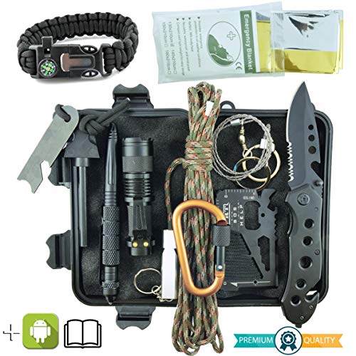 Kit sopravvivenza militare professionale di terza generazione B07GVJ97FL